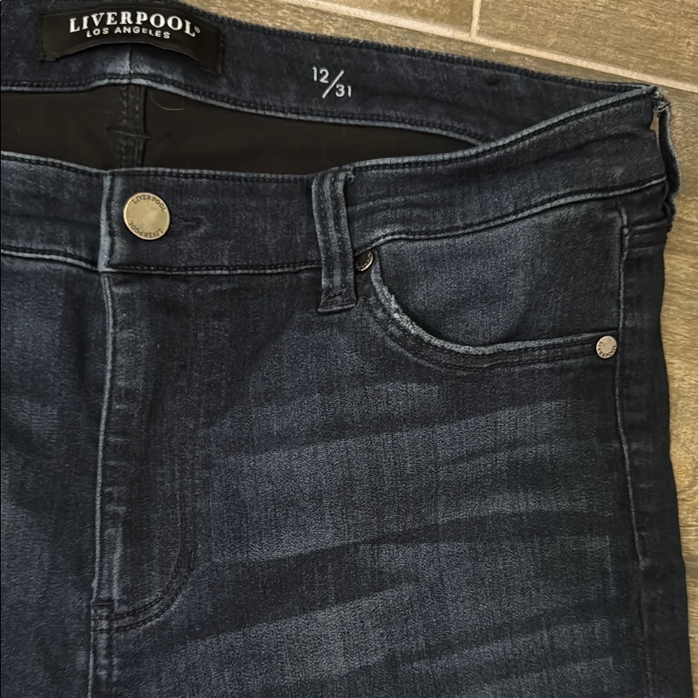 Liverpool Blue Skinny Jeans Sleek Fit - Picture 3 of 9